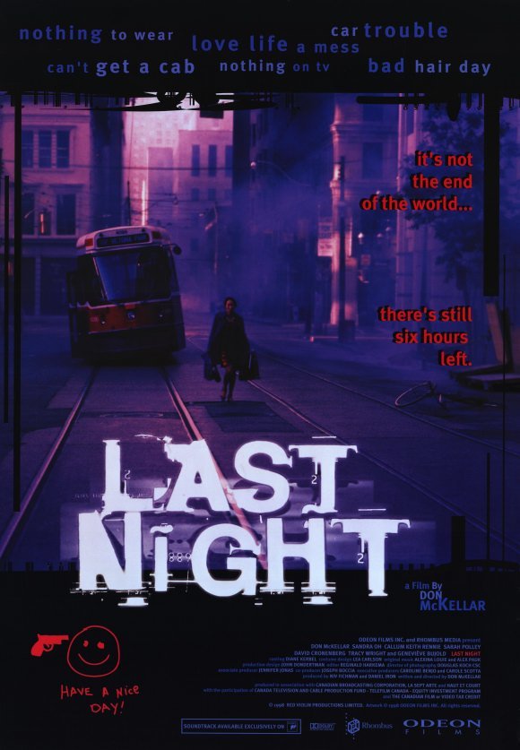 L'affiche du film Last Night
