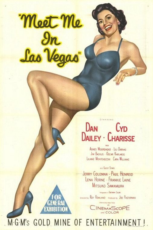 L'affiche du film Meet Me in Las Vegas