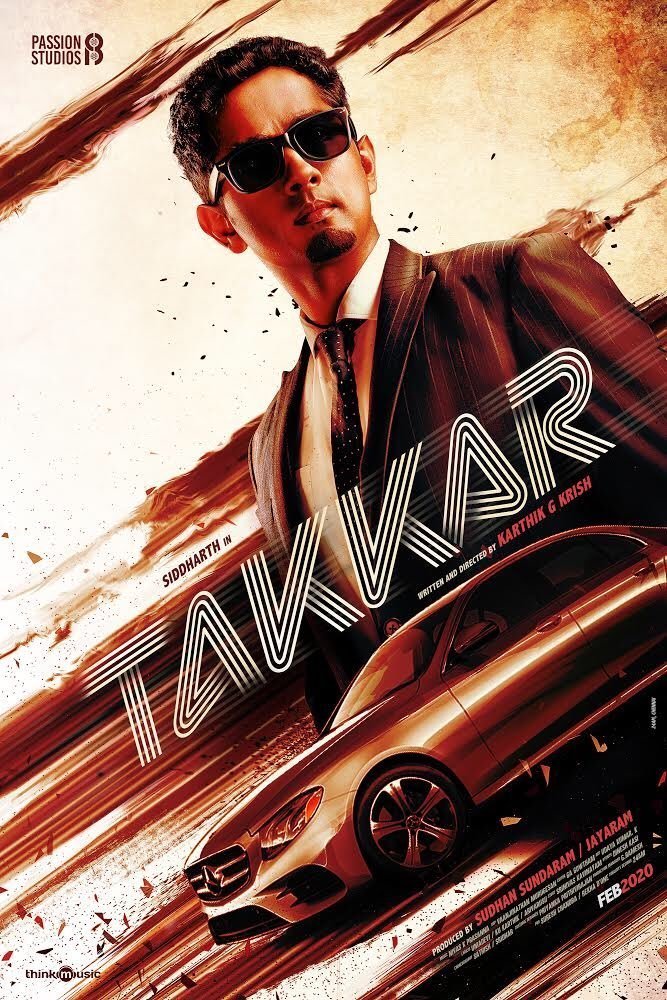 Telugu poster of the movie Takkar