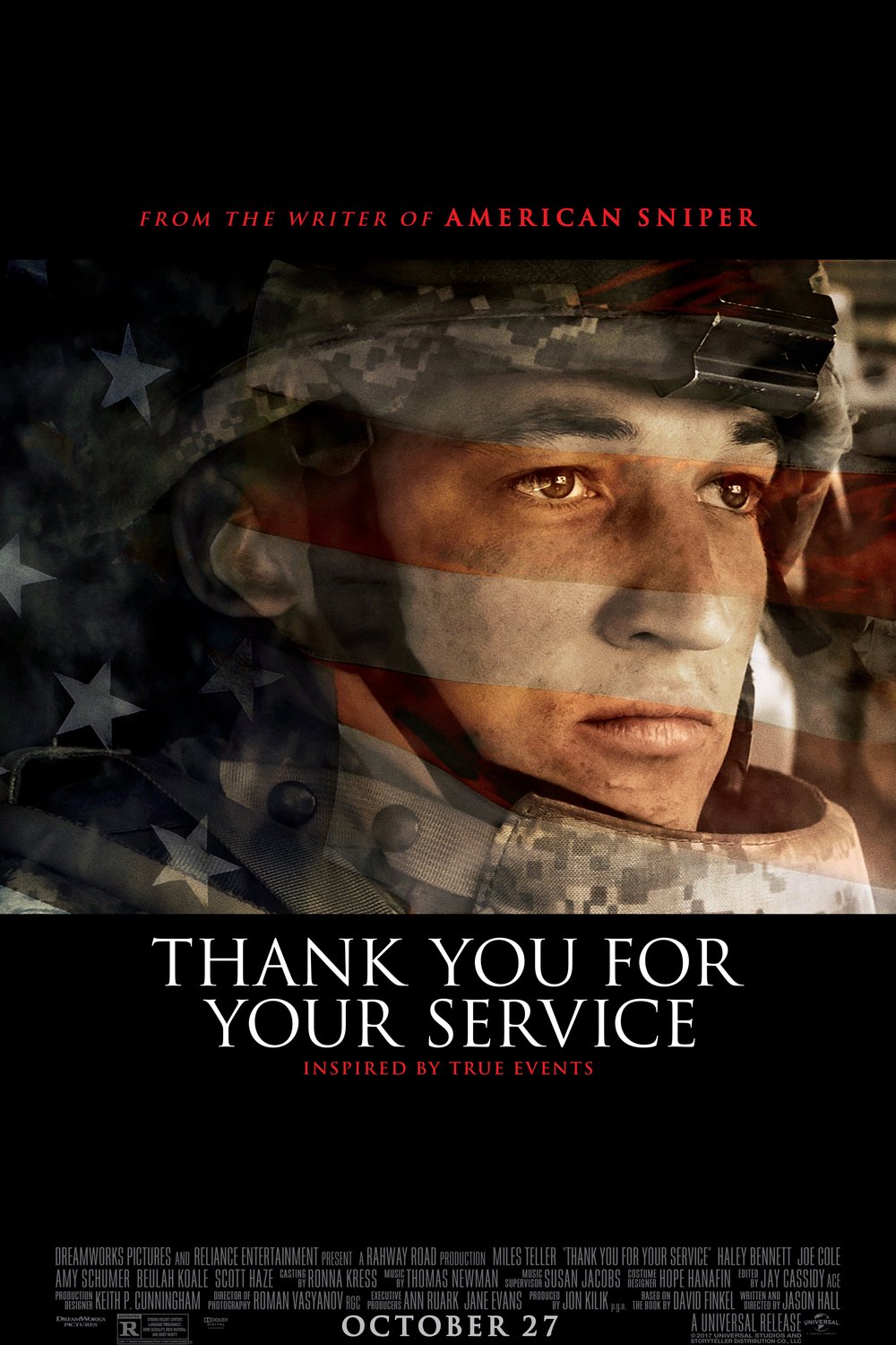 L'affiche du film Thank You for Your Service
