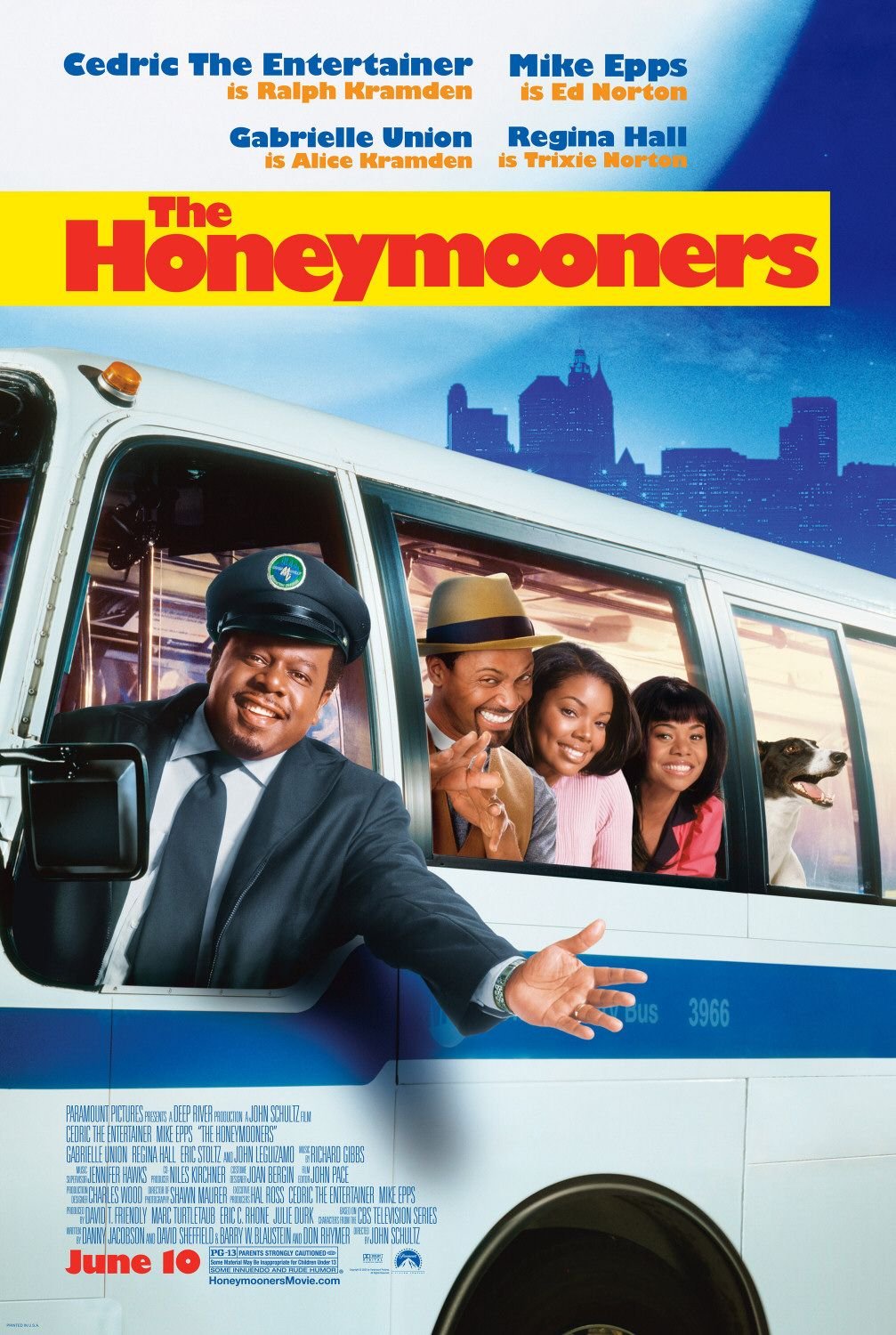 L'affiche du film The Honeymooners