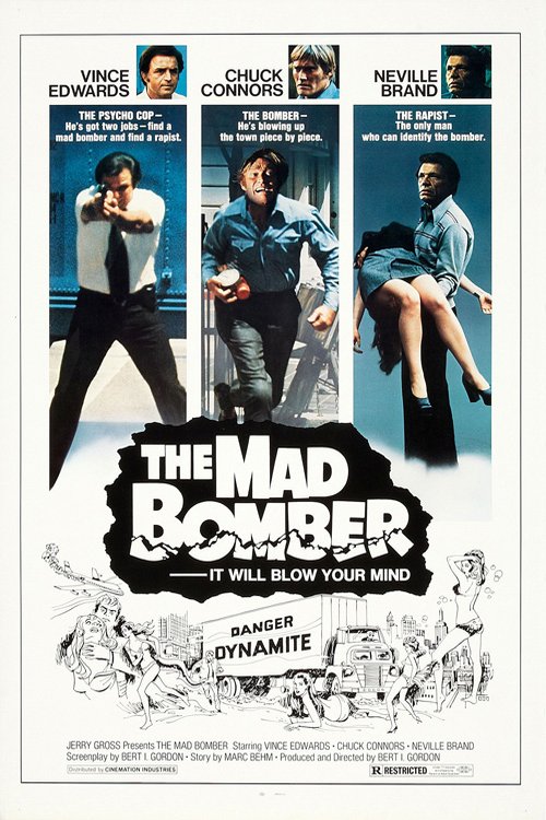 L'affiche du film The Mad Bomber
