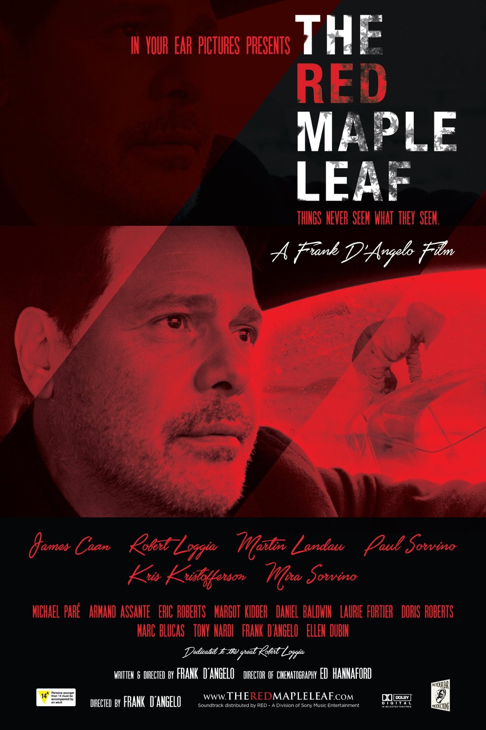 L'affiche du film The Red Maple Leaf