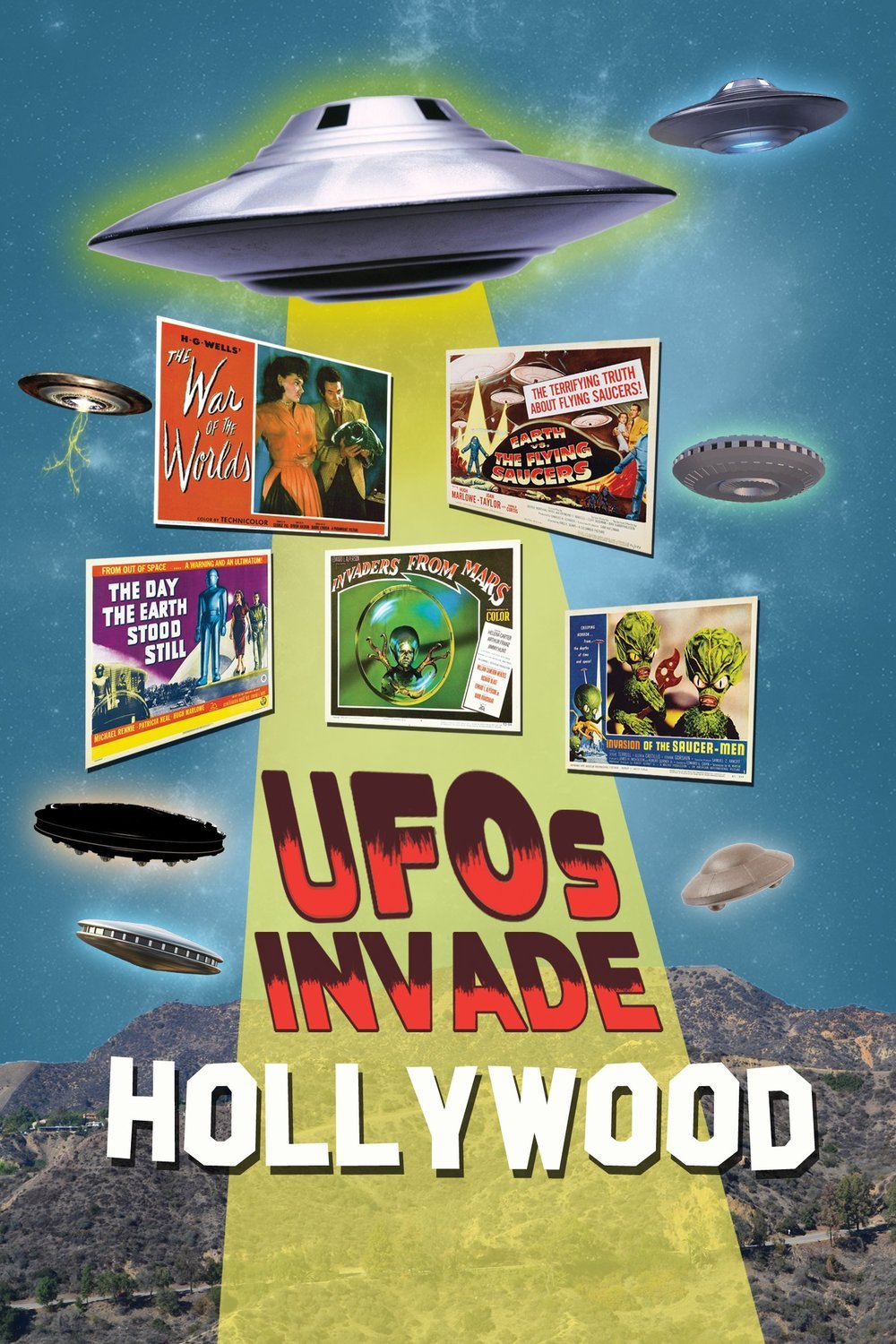 L'affiche du film UFOs Invade Hollywood