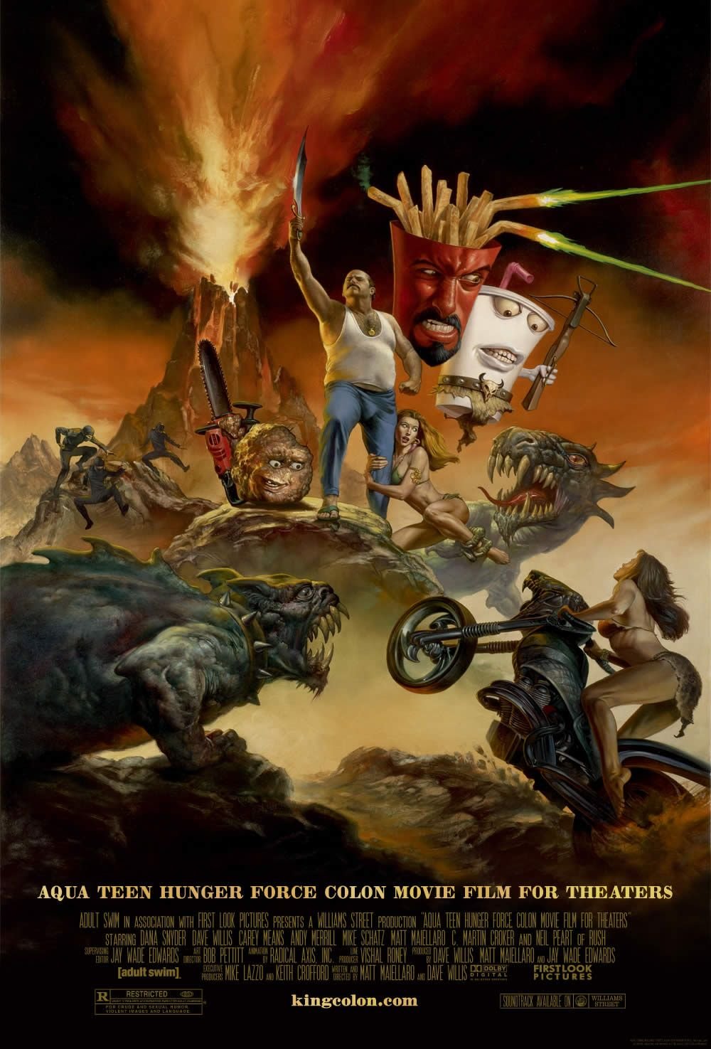 Poster of the movie Aqua Teen Hunger Force Colon Movie Film for Theaters
