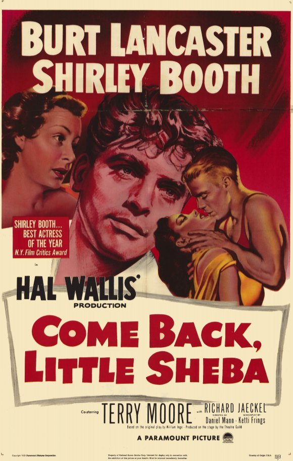 L'affiche du film Come Back, Little Sheba