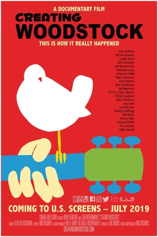 L'affiche du film Creating Woodstock