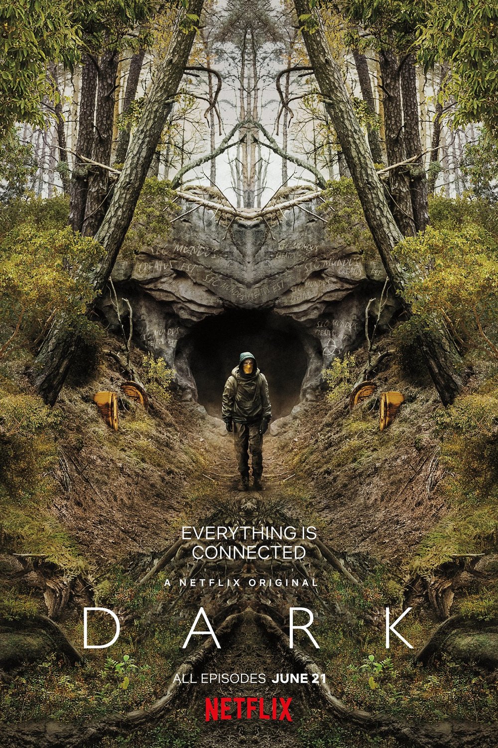 German poster of the movie Dark