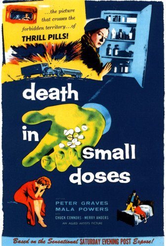 L'affiche du film Death in Small Doses