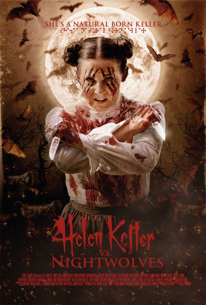 L'affiche du film Helen Keller vs. Nightwolves