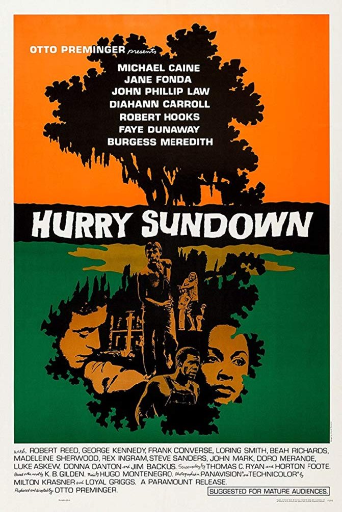 L'affiche du film Hurry Sundown