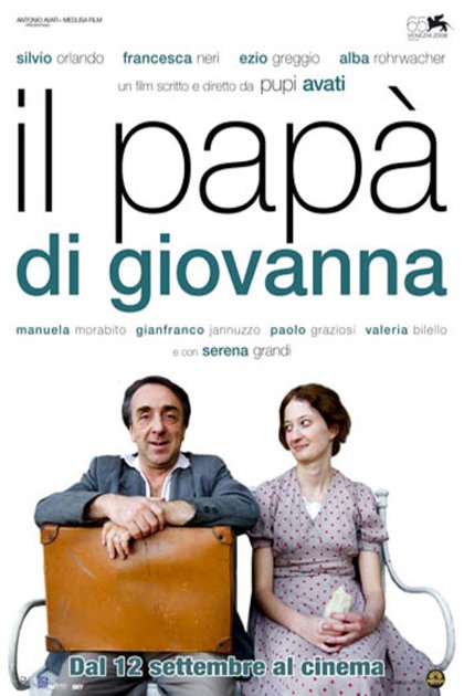 L'affiche originale du film Giovanna's Father en italien