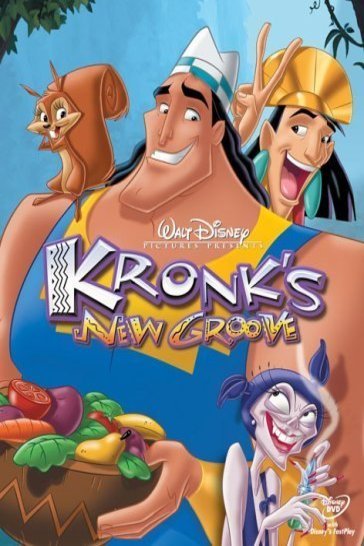 L'affiche originale du film Kronk's New Groove en anglais