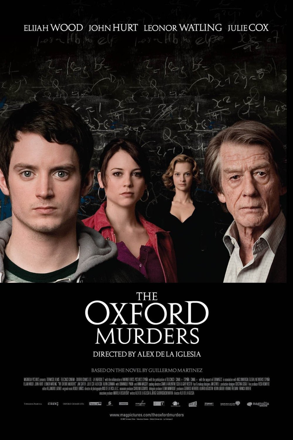 L'affiche du film The Oxford Murders