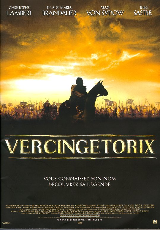 L'affiche du film Vercingétorix