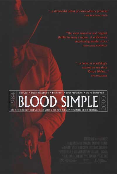 L'affiche du film Blood Simple