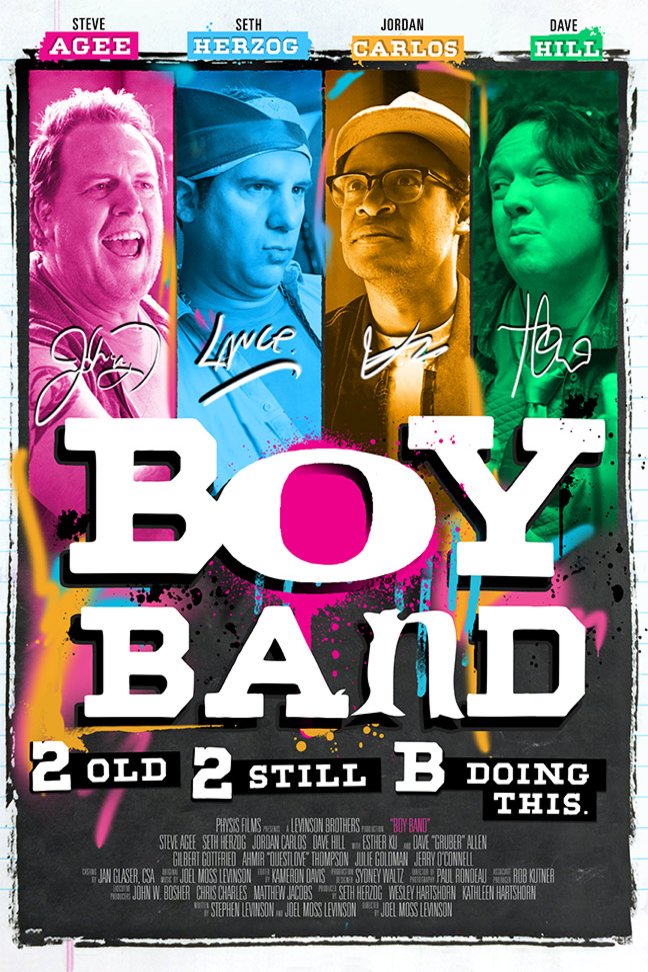 L'affiche du film Boy Band
