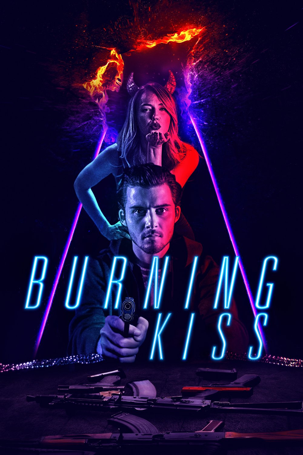 L'affiche du film Burning Kiss