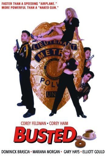 English poster of the movie Busted