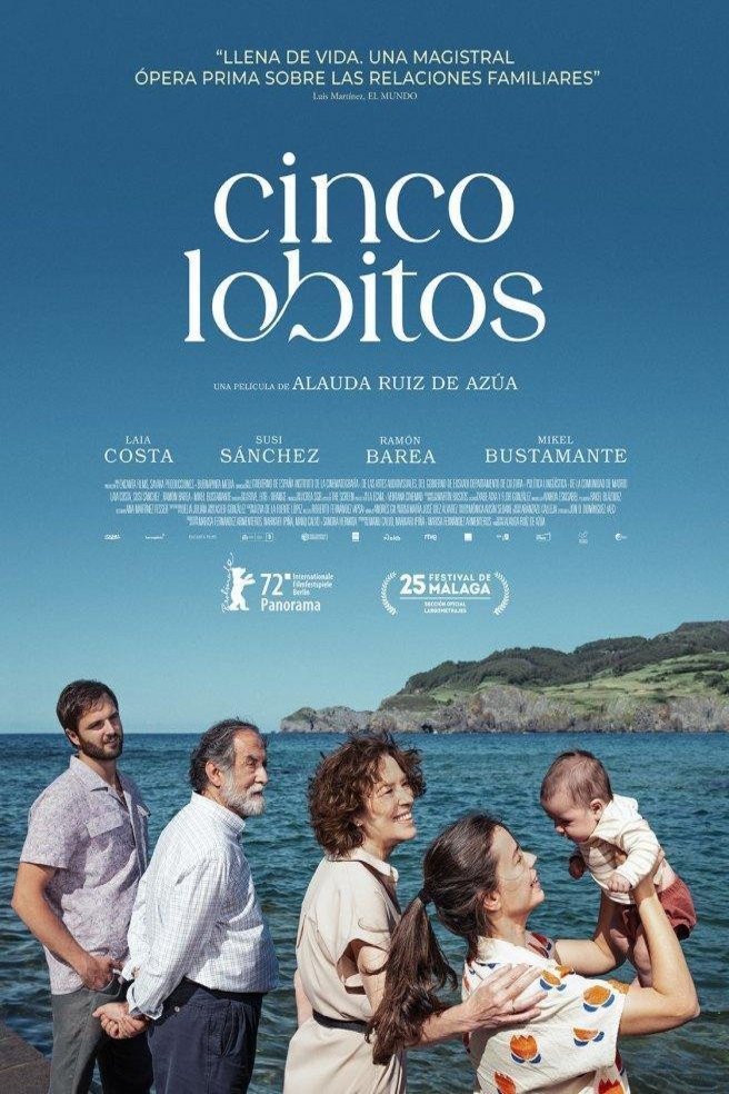 Basque poster of the movie Cinco lobitos