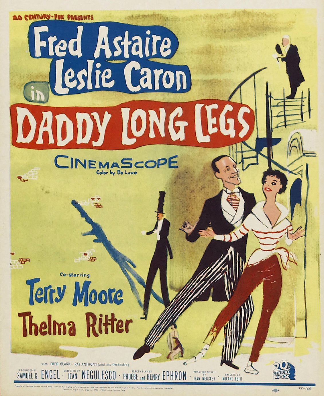 L'affiche du film Daddy Long Legs