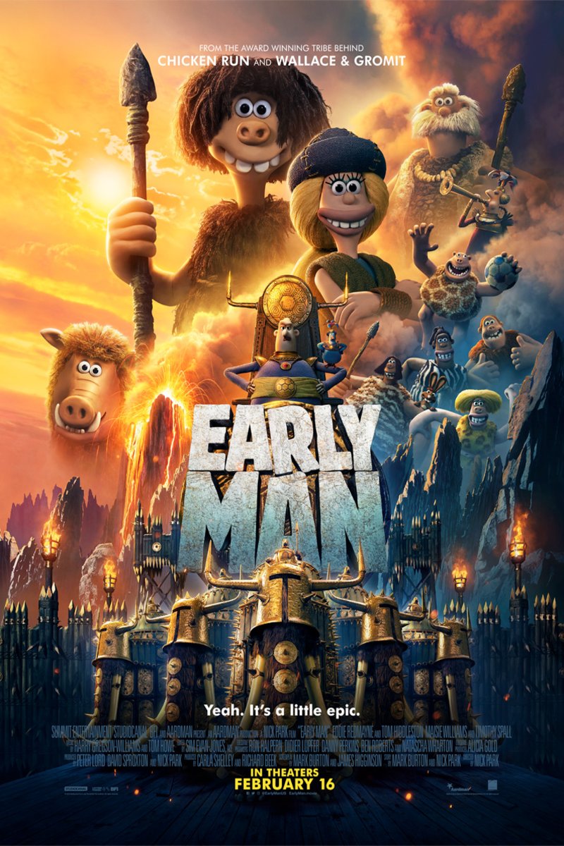 L'affiche du film Early Man