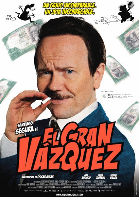 L'affiche originale du film The Great Vázquez en espagnol
