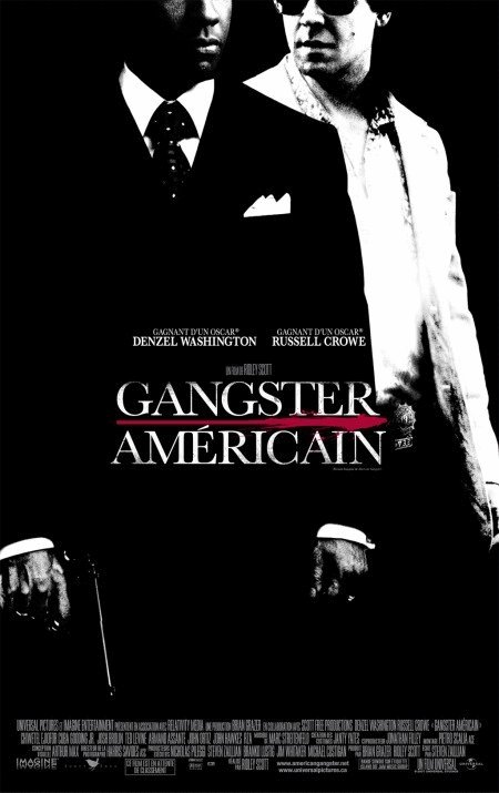 L'affiche du film Gangster américain