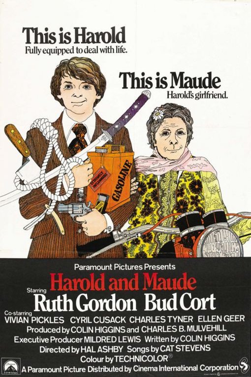 L'affiche du film Harold and Maude