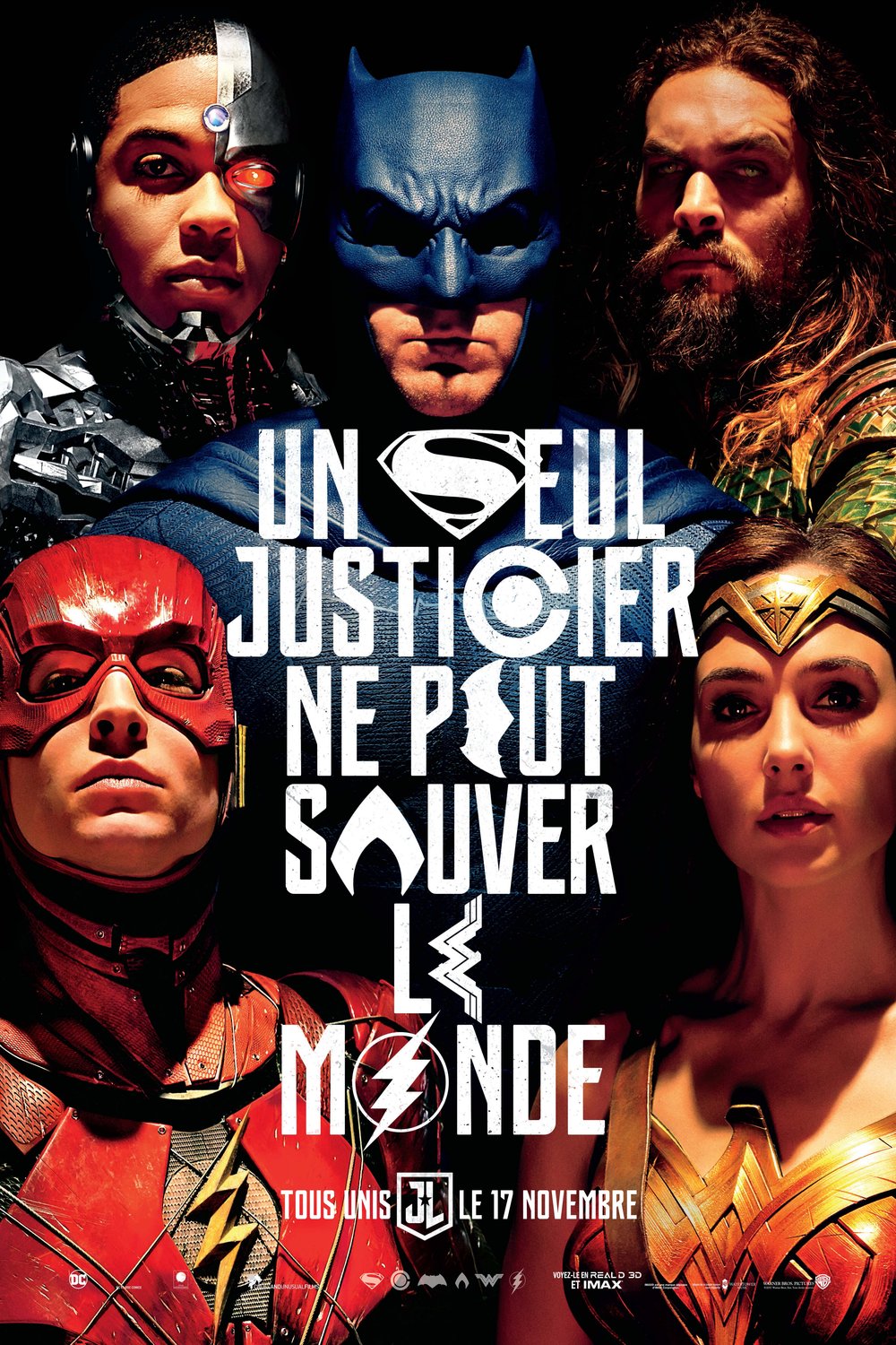 L'affiche du film La Ligue des Justiciers