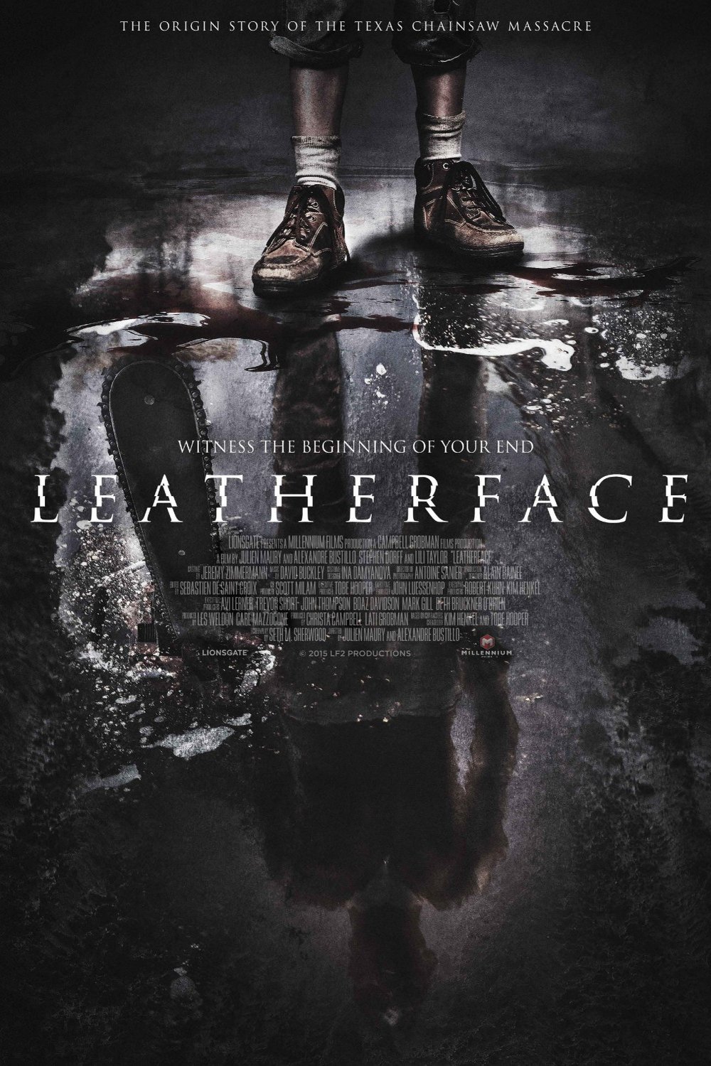 L'affiche du film Leatherface