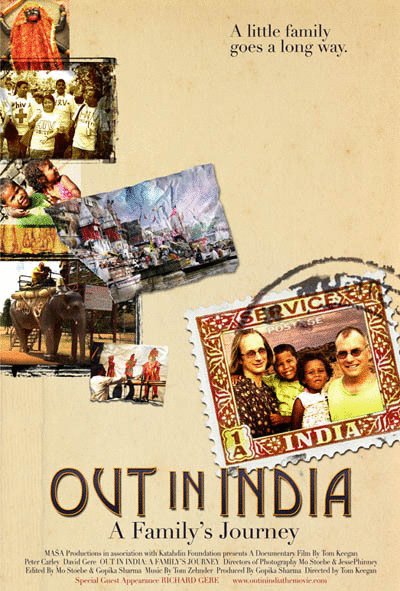 L'affiche du film Out in India: A Family's Journey
