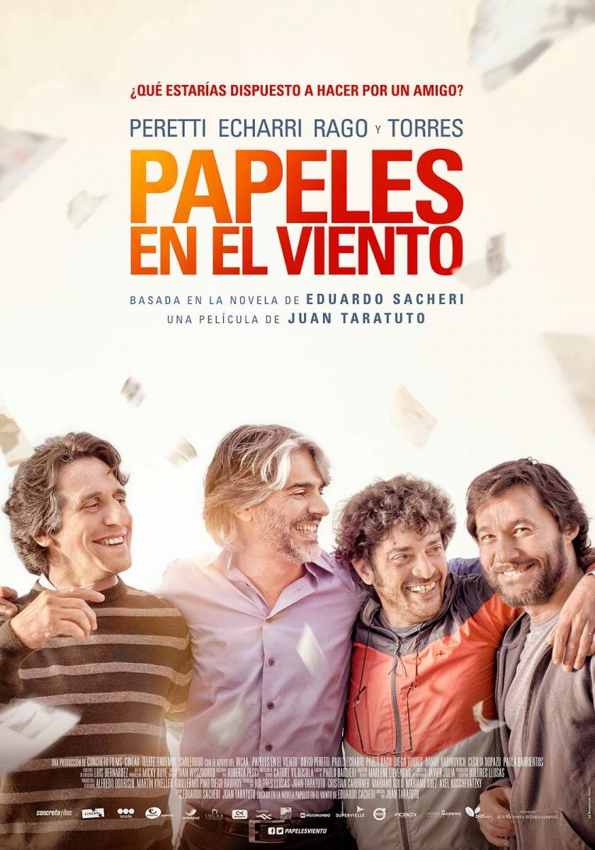 L'affiche originale du film Papers In the Wind en espagnol