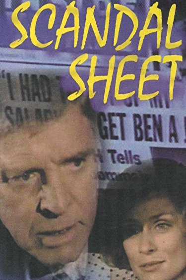 L'affiche du film Scandal Sheet