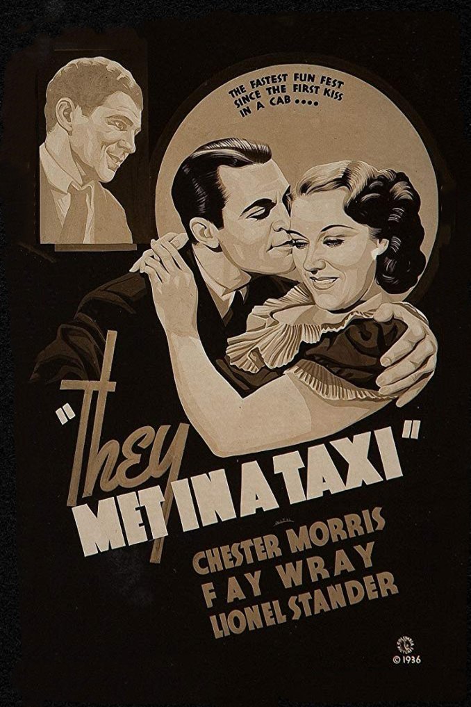 L'affiche du film They Met in a Taxi