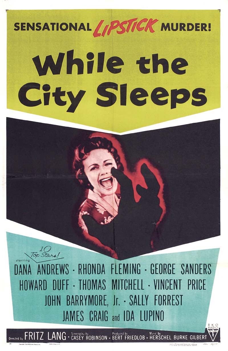 L'affiche du film While the City Sleeps