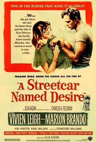 L'affiche du film A Streetcar Named Desire