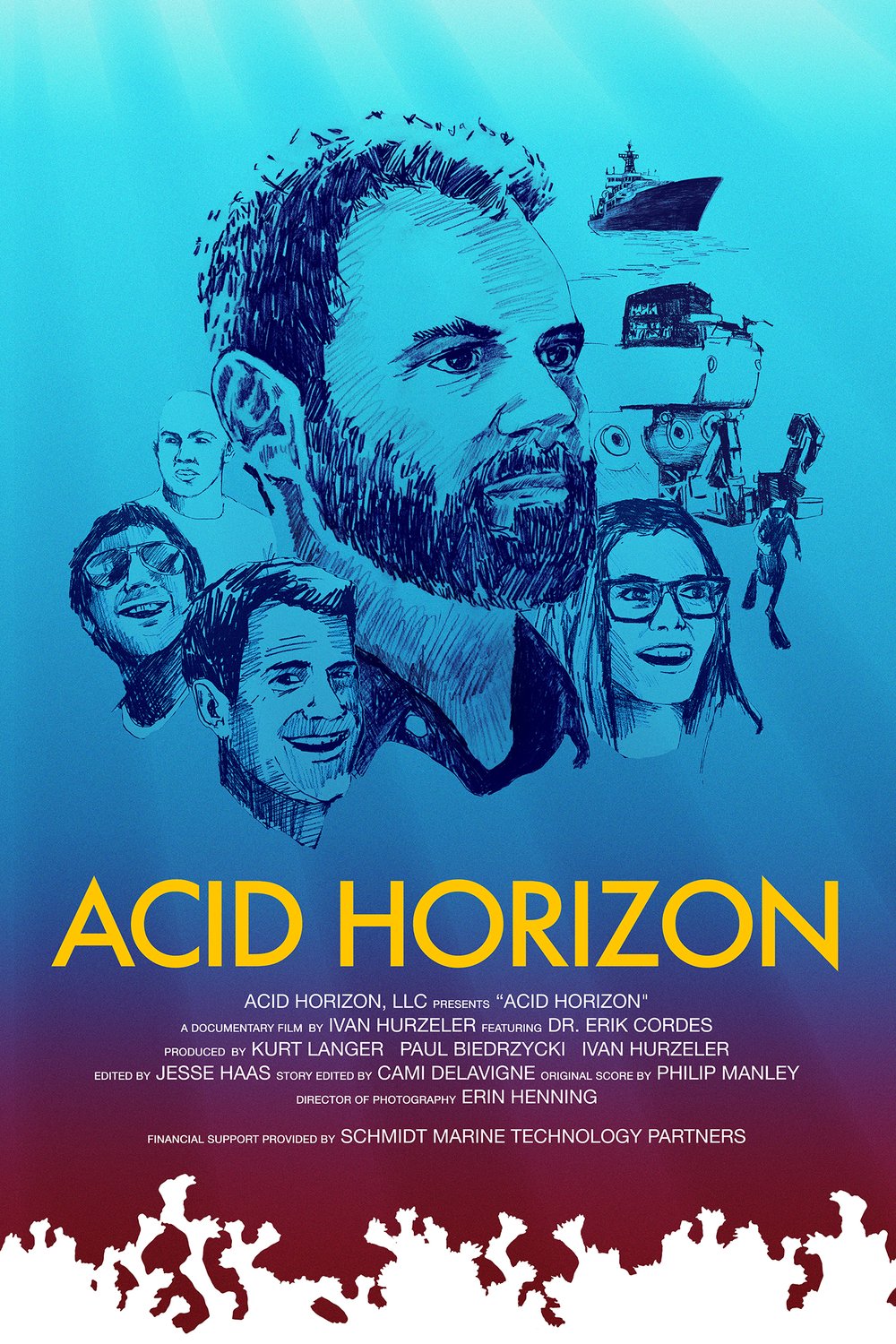 L'affiche du film Acid Horizon