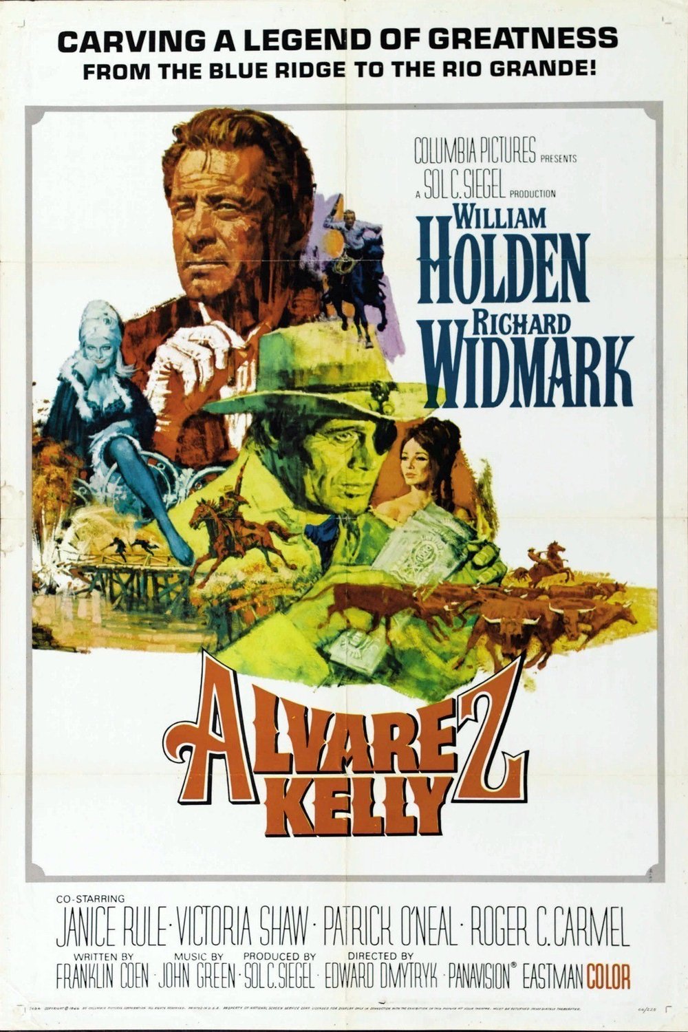 L'affiche du film Alvarez Kelly