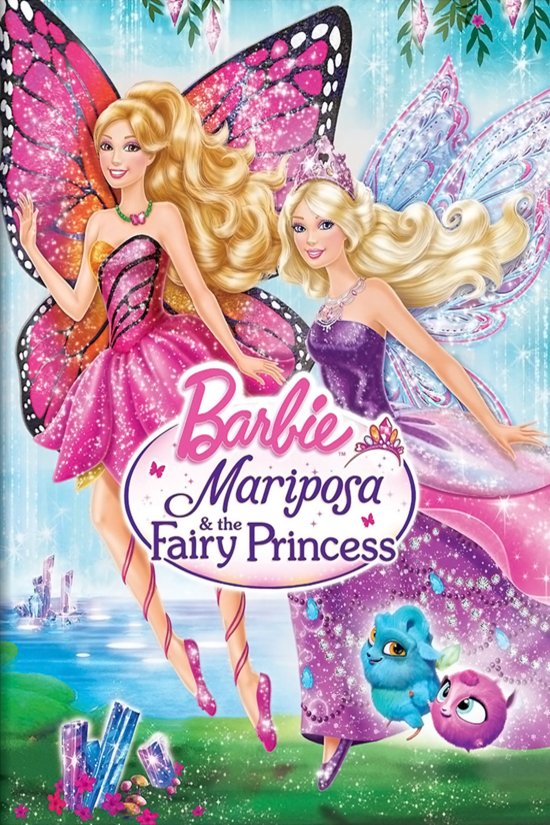 L'affiche du film Barbie Mariposa and the Fairy Princess