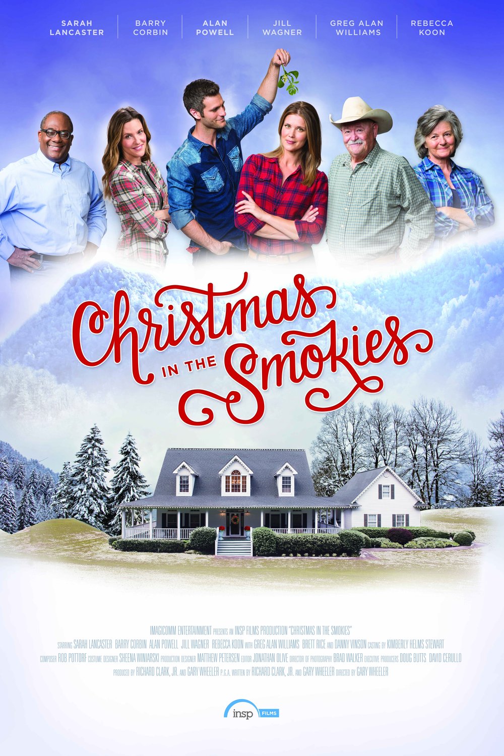 L'affiche du film Christmas in the Smokies