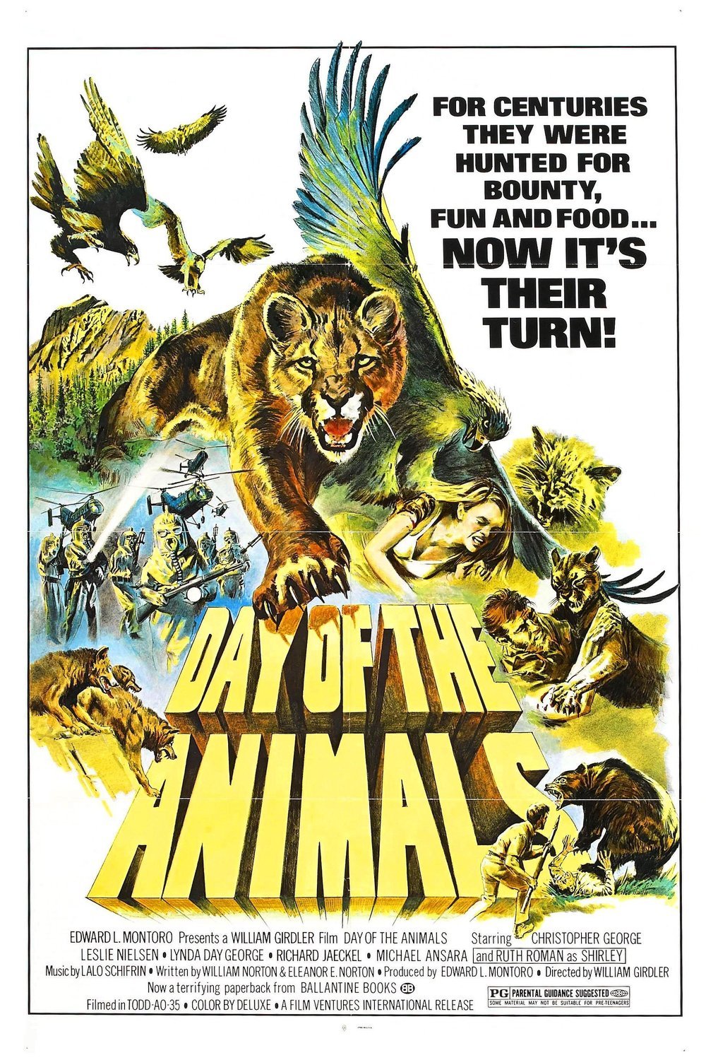 L'affiche du film Day of the Animals