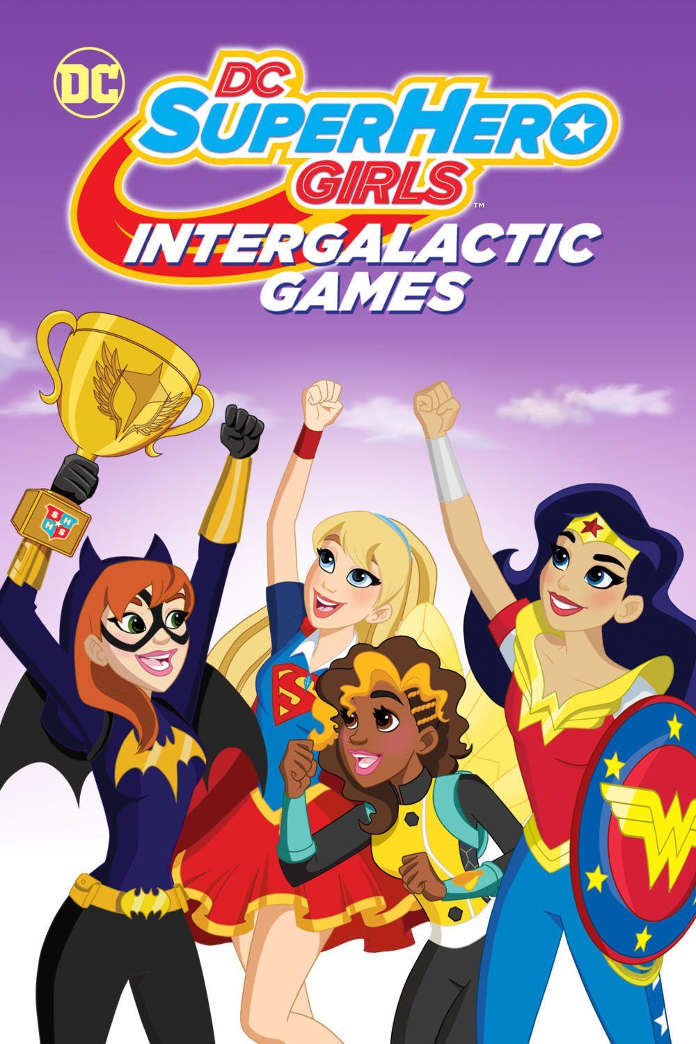 L'affiche du film DC Super Hero Girls: Intergalactic Games