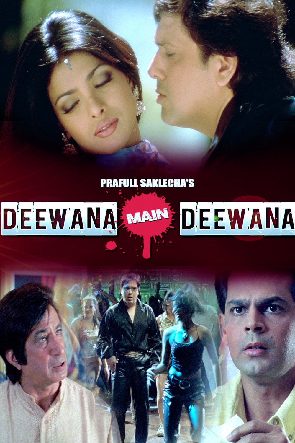 L'affiche originale du film Deewana Main Deewana en Hindi