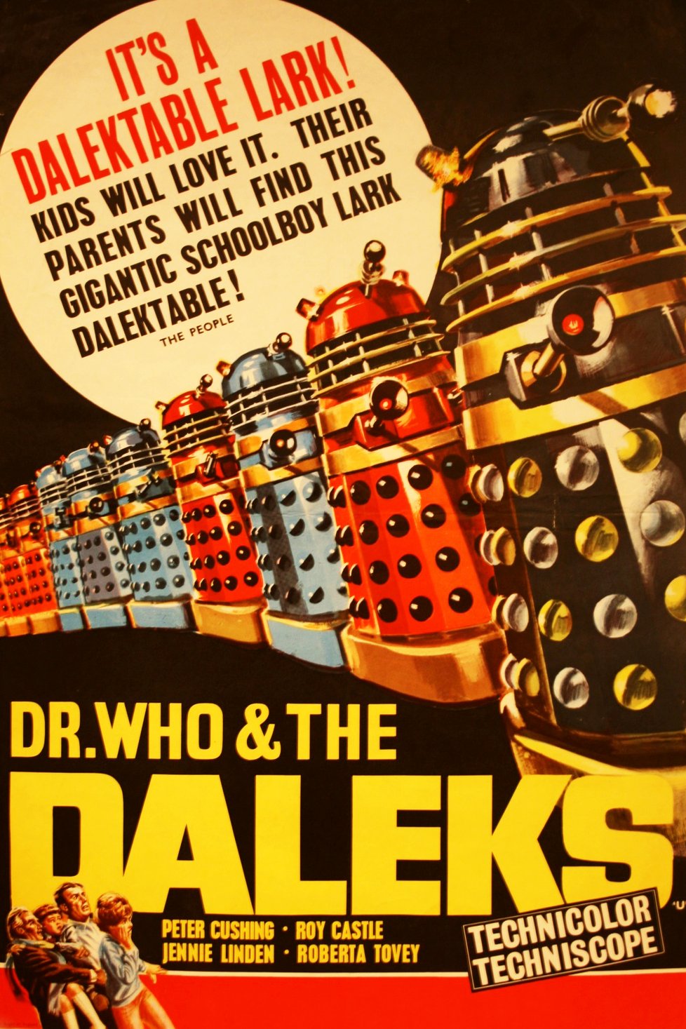 L'affiche du film Dr. Who and the Daleks