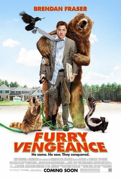 L'affiche du film Furry Vengeance