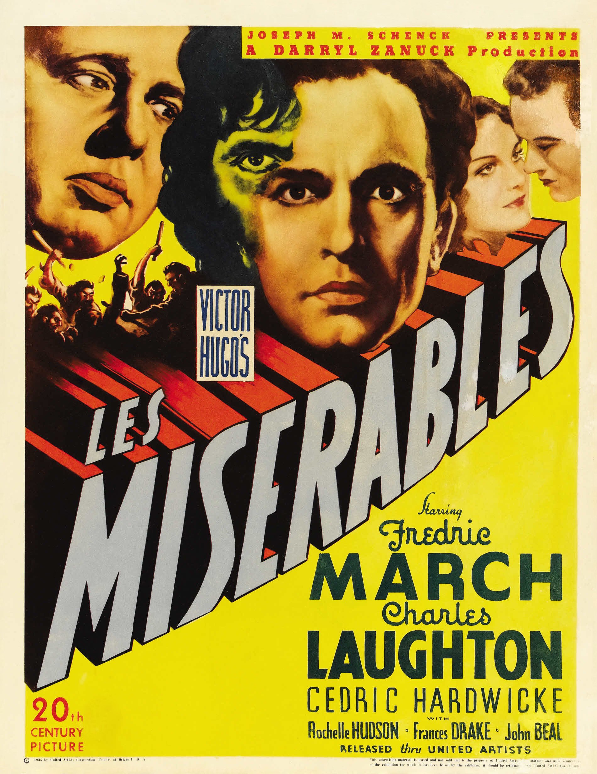 L'affiche du film Les Misérables