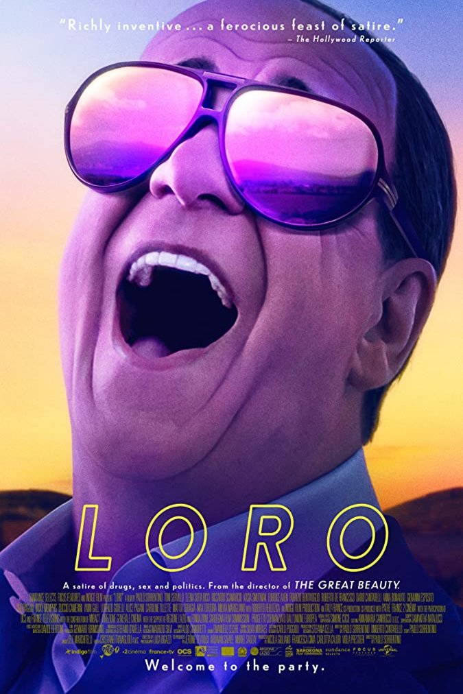 L'affiche originale du film Loro en italien
