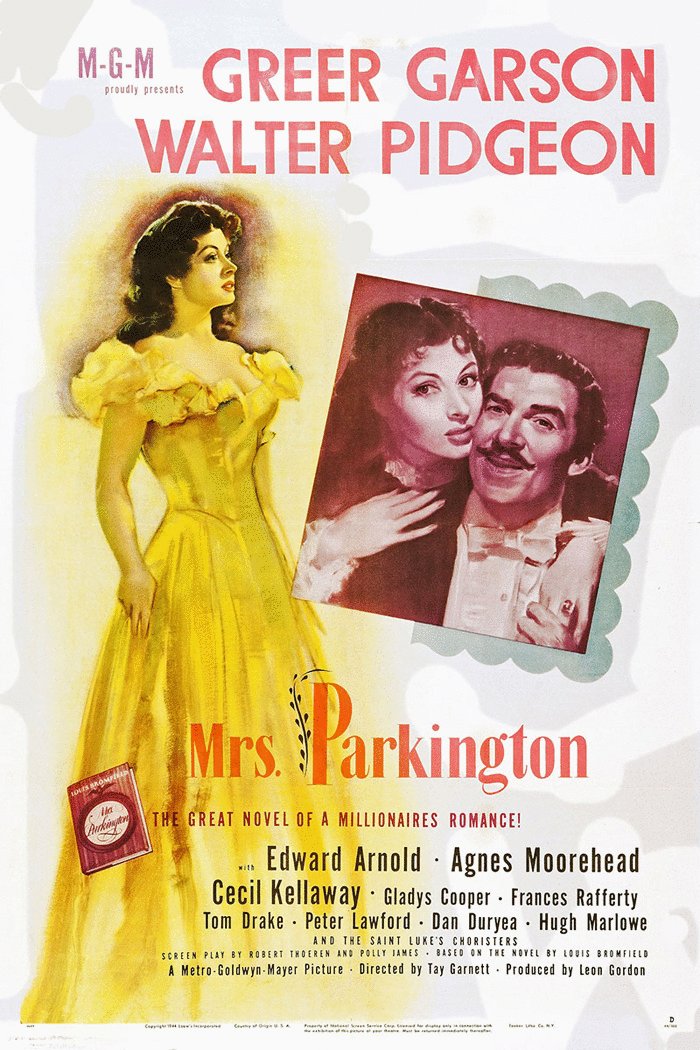 L'affiche du film Mrs. Parkington