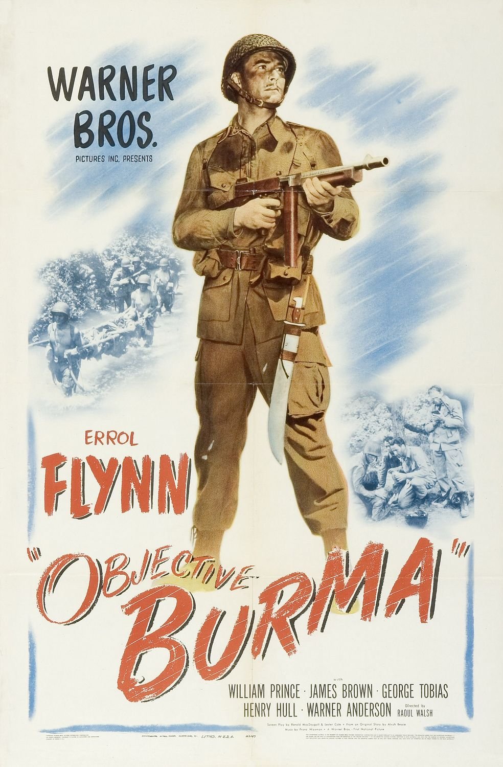 L'affiche du film Objective, Burma!